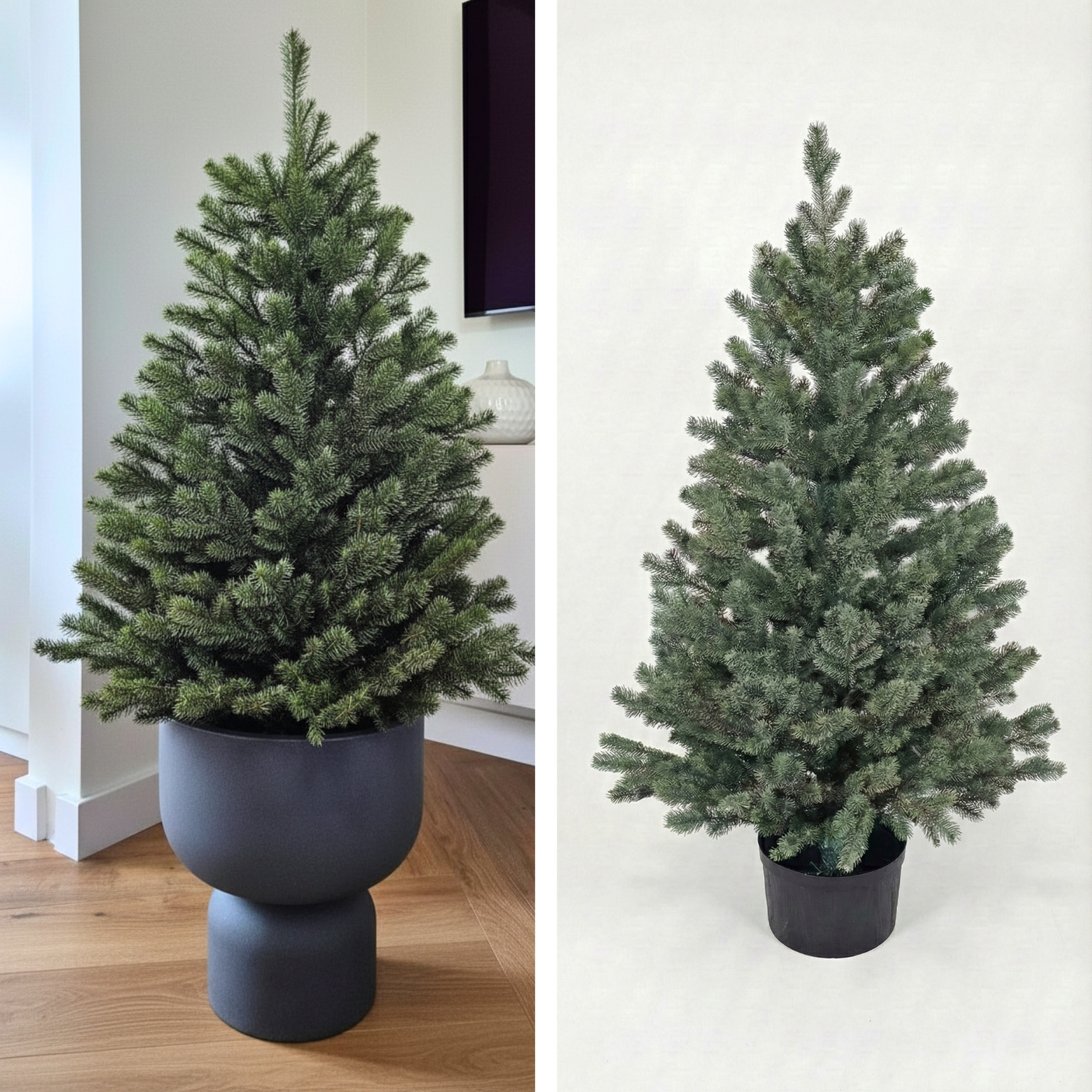 Choinka sztuczna w doniczce