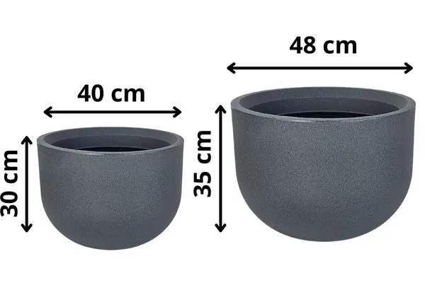 Wymiary donicy Bowl
