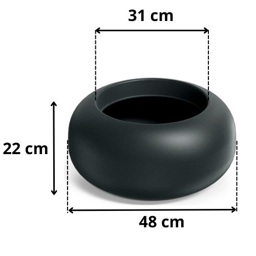 Wymiary donicy Ufo