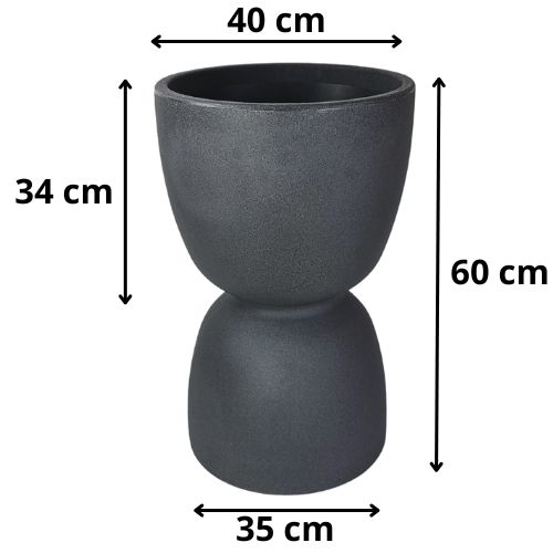 Wymiary donicy Klepsydra