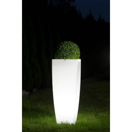 Podświetlana donica wysoka Juno 75 - 92 cm