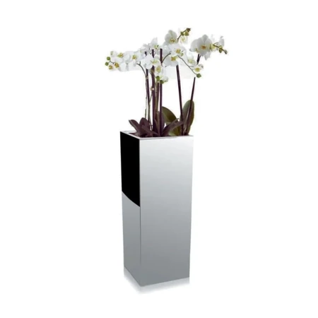 Lustrzana donica metalowa Fiori 80 cm efekt lustra
