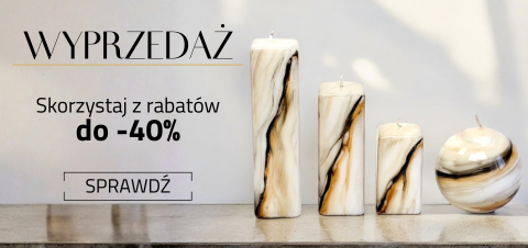 Wyprzedaż do - 40%