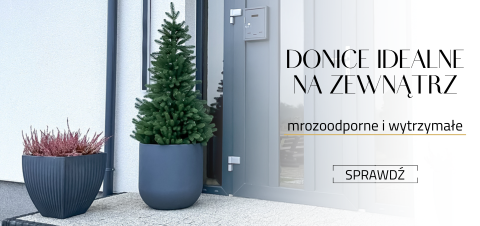 Donice na zewnątrz