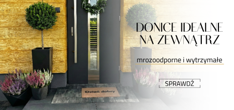 Donice na zewnątrz