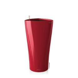 Wysoka donica Lechuza Delta 56 cm, czerwona