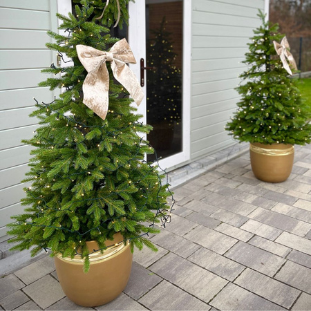 Choinka sztuczna w doniczce Świerk Aspen 140 cm 100% PE