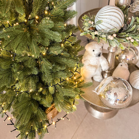 Choinka sztuczna w doniczce Świerk Norweski 110 cm 100% PE bardzo gęsta