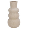 Wazon ceramiczny Bubble wys.25x13 cm, beżowy