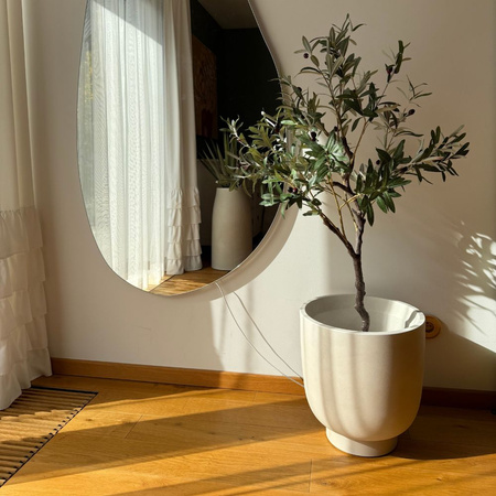 Sztuczna roślina dekoracyjna – Drzewko oliwne w doniczce 120 cm