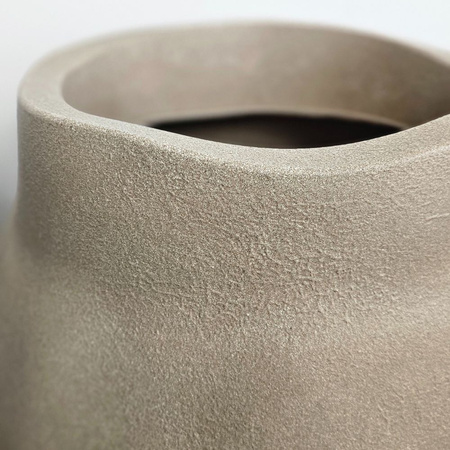 Donica na taras Bolsa wys. 48x46 cm, brązowa