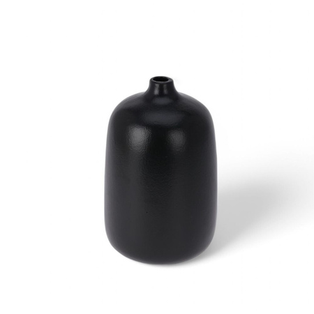 Wazon ceramiczny Toledo wys.20x12 cm, czarny