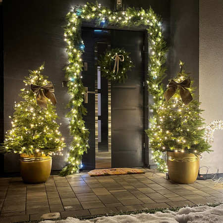 Choinka sztuczna w doniczce Świerk Aspen 140 cm 100% PE