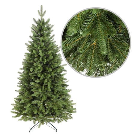 Choinka sztuczna ze stelażem Świerk Norweski 220 cm 100% PE