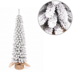 Choinka sztuczna Slim ośnieżona w doniczce 100 cm