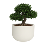 Donica ogrodowa Luna wys. 42x60 cm, kremowy