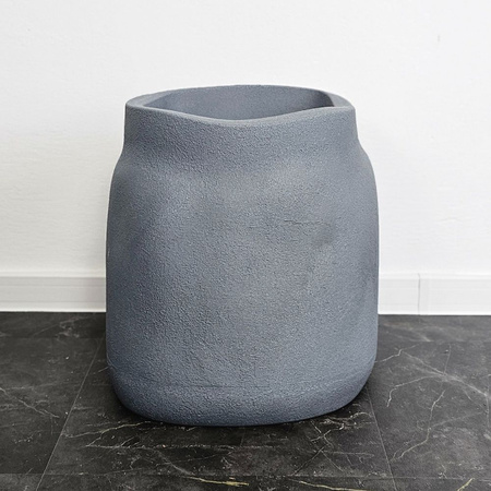 Donica na taras Bolsa wys. 48x46 cm, szara