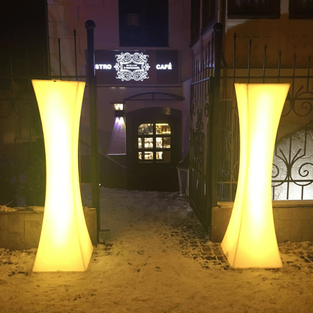 Podświetlana wysoka kolumna Pillar 170 cm