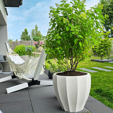 Donica ogrodowa Avia wys. 36x40 cm, antracyt