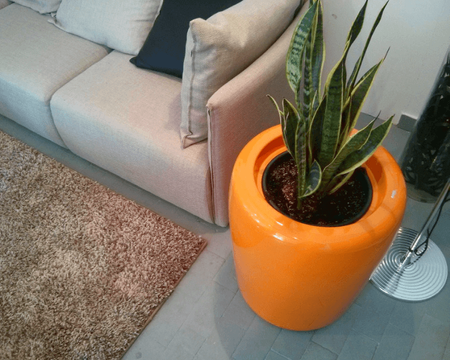 Duża donica okrągła Tracino 75 cm, antracyt