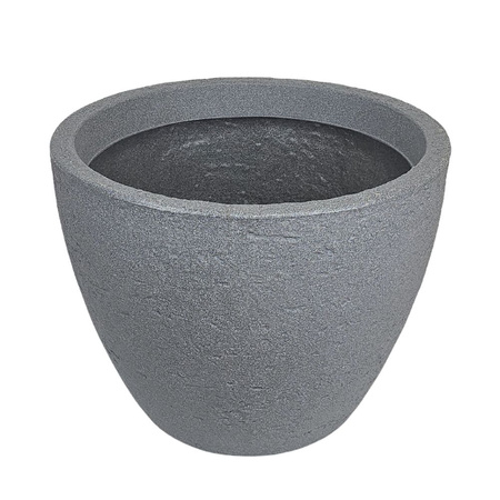 Donica ogrodowa Apollo wys.38x49 cm, szara