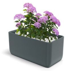 Doniczka prostokątna Modulo wys.39x38x80 cm, antracyt