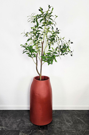 Donica wysoka Epoko wys. 70x38 cm, ceglasta