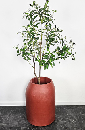 Donica wysoka Etna wys. 60x48 cm, ceglasta