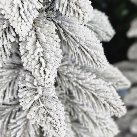 Choinka sztuczna Slim ośnieżona w doniczce 80 cm