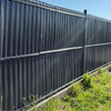 Osłona ogrodzeniowa z regulowanych listw, wys.153 cm 50 szt. antracyt, do ogrodzeń panelowych
