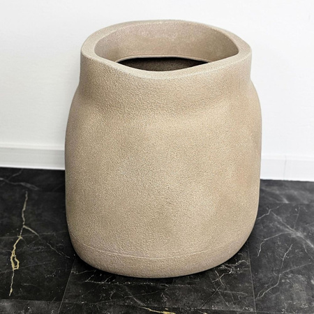 Donica na taras Bolsa wys. 48x46 cm, brązowa