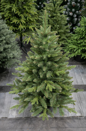 Choinka sztuczna w doniczce Świerk Alpejski 80 cm PVC+PE