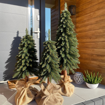 Choinka na pniu Świerk Górski 90 cm