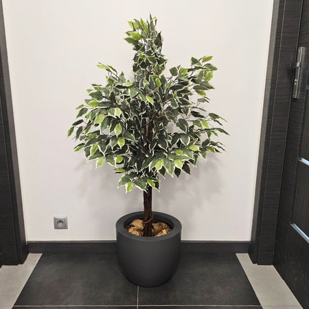 Sztuczna roślina dekoracyjna – Fikus benjamin w doniczce 130 cm