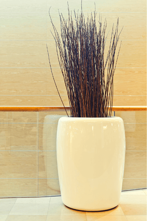 Duża donica okrągła Tracino 60 cm z wkładem, antracyt