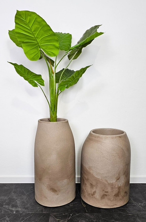 Donica wysoka Epoko wys. 70x38 cm, brązowa