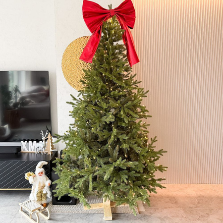 Choinka sztuczna ze stelażem Świerk Aspen 220 cm PE+PVC