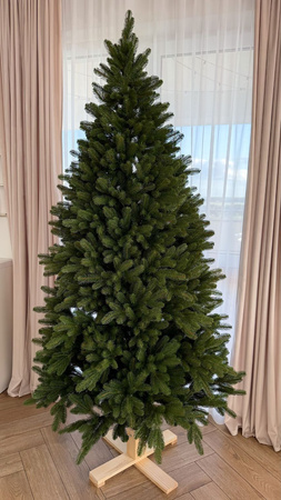 Choinka sztuczna ze stelażem Świerk Norweski 220 cm 100% PE