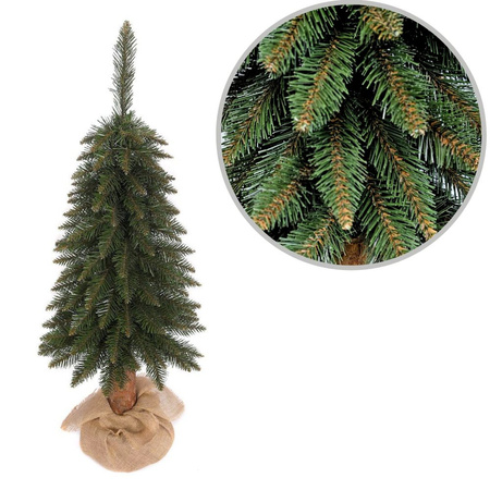 Choinka na pniu Świerk Górski 110 cm