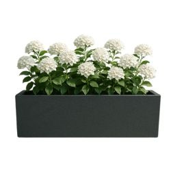 Donica ogrodowa Forma wys.26x80x26 cm, antracyt