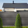 Osłona ogrodzeniowa z regulowanych listw, wys.153 cm 39 szt. antracyt, do ogrodzeń panelowych szerokich