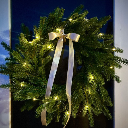 Wieniec świąteczny igły 100% PE 50 cm