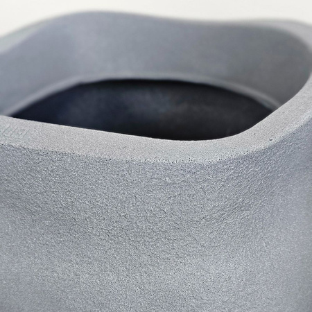 Donica na taras Bolsa wys. 48x46 cm, szara