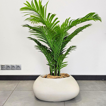 Donica ogrodowa Kamień wys. 20x40x30 cm, antracyt