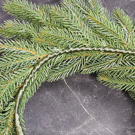 Wieniec świąteczny igły 100% PE 50 cm