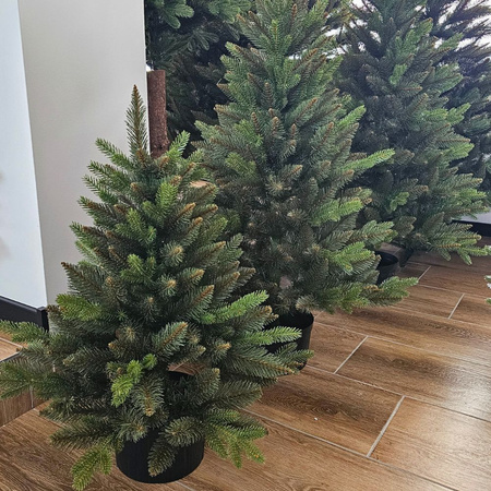 Choinka sztuczna w doniczce Świerk Alpejski 140 cm PVC+PE