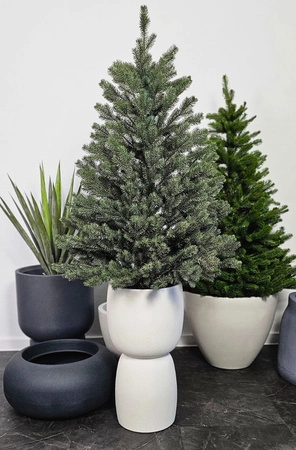 Choinka sztuczna w doniczce Świerk Royal 80 cm 100% PE bardzo gęsta