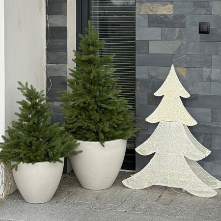 Choinka sztuczna w doniczce Świerk Aspen 110 cm 100% PE