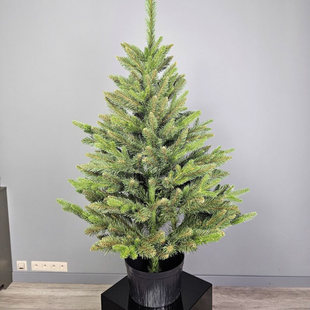 Choinka sztuczna w doniczce Świerk Alpejski 140 cm PVC+PE