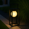 Lampa solarna Lumi wys. 40x20 cm, czarna 
